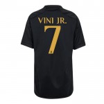 Günstige Fußballtrikots Real Madrid Vini Jr. 7 Kinder 3rd trikot 2023-24 Kurzarm